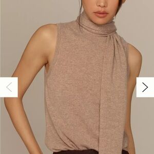 ISO Reformation Elena Cashmere Scarf Tank